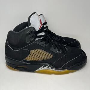 Nike Shoes Air Jordan 5 Retro “Black Metallic” 2016 Size 9.5